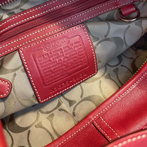 Coach Leather Shoulder Bag - Picture 9 of 12